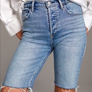 Aritzia Denim Forum Yoko Bermuda shorts